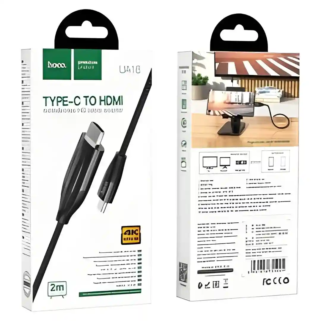 Hoco Ua16 Type-C To Hdmi Adapter Cable
